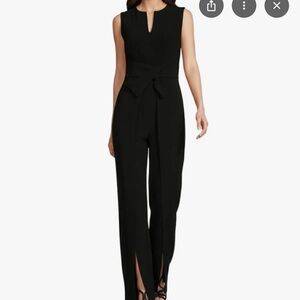 Alex Marie Barbara split v-neck crossover jumpsuit